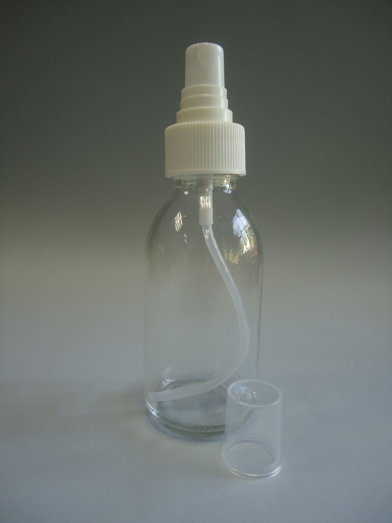 Frasco vaporizador  125 ml. transparente